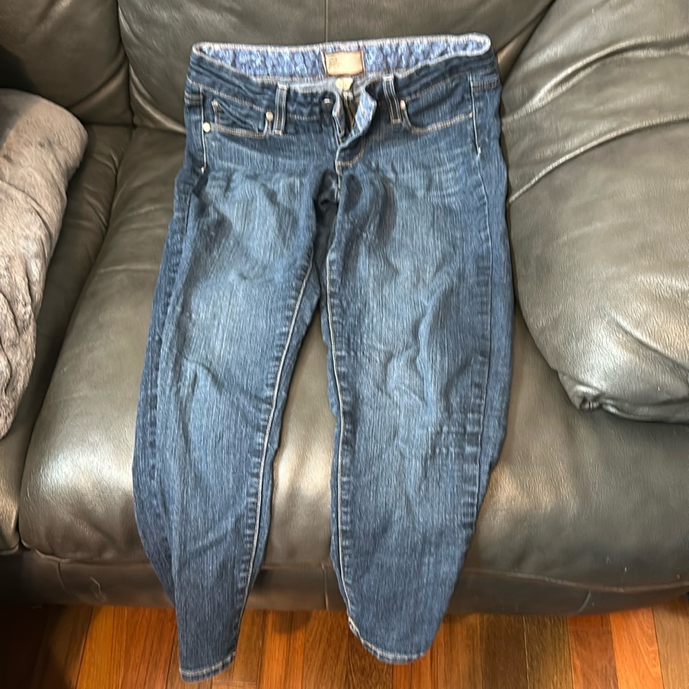 Paige Roxie capri jeans size 26